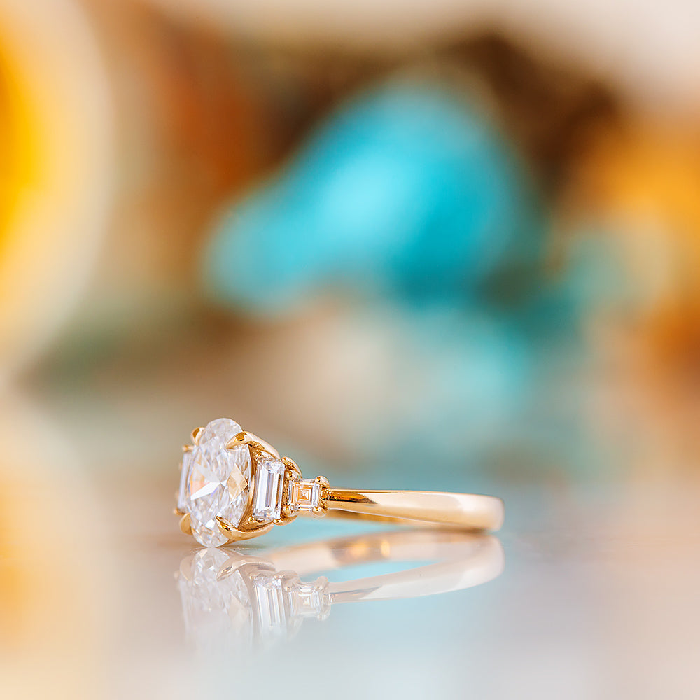 Chloe, a Lab Diamond Ring