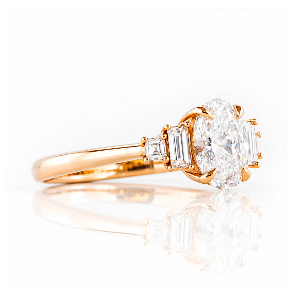 Chloe, a Lab Diamond Ring - Victoria's Jewellery