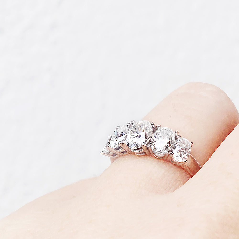 The Lab Diamond Queen Ring