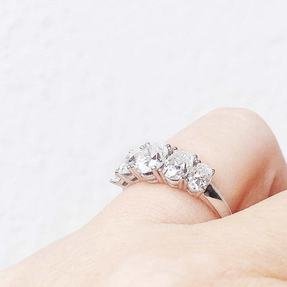 The Lab Diamond Queen Ring