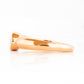 Oval cut Diamond Solitaire Signet Style Ring in Rose Gold - Victoria's Jewellery