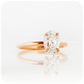 Oval cut Lab Grown Diamond Solitaire Engagement Ring - Victoria's Jewellery