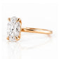 Zoey, Oval cut Lab Diamond Solitaire Ring - 2ct - Victoria's Jewellery