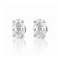 Luna, Lab Grown Diamond Stud Earring - 7x5mm
