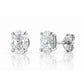 Luna, Lab Grown Diamond Stud Earring - 7x5mm