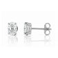 Luna, Lab Grown Diamond Stud Earring - 7x5mm
