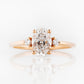 Kelsey, an Oval cut Lab Diamond Ring - 1ct