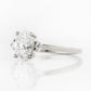 Kelsey, an Oval cut Lab Diamond Ring - 1ct