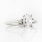 Kelsey, an Oval cut Lab Diamond Ring - 1ct