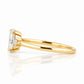 Kelsey, an Oval cut Lab Diamond Ring - 1ct