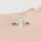 Kelsey, an Oval cut Lab Diamond Ring - 1ct