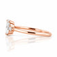 Kelsey, an Oval cut Lab Diamond Ring - 1ct