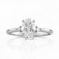 Kelsey, an Oval cut Lab Diamond Ring - 1.5ct - Victoria's Jewellery