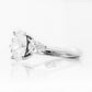 Nadi, Lab Diamond Trilogy Engagement Ring