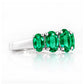 The Lab Grown Emerald Queen Ring