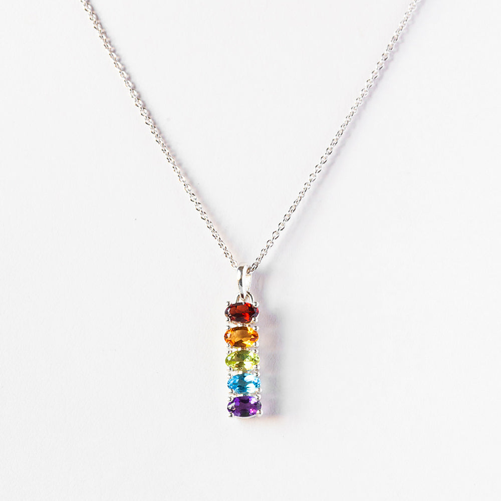 The Eternity Rainbow Pendant