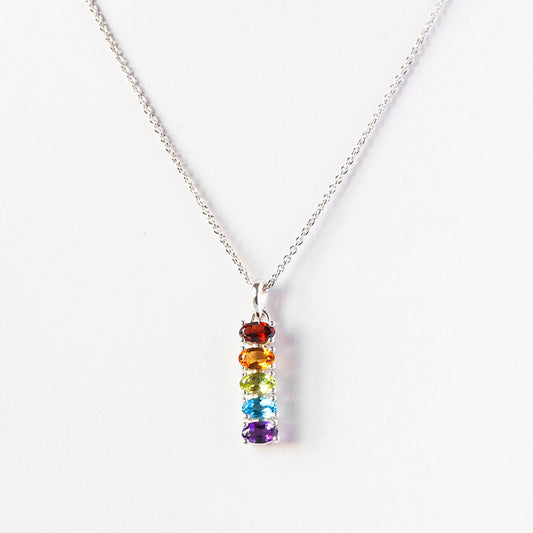 The Eternity Rainbow Pendant