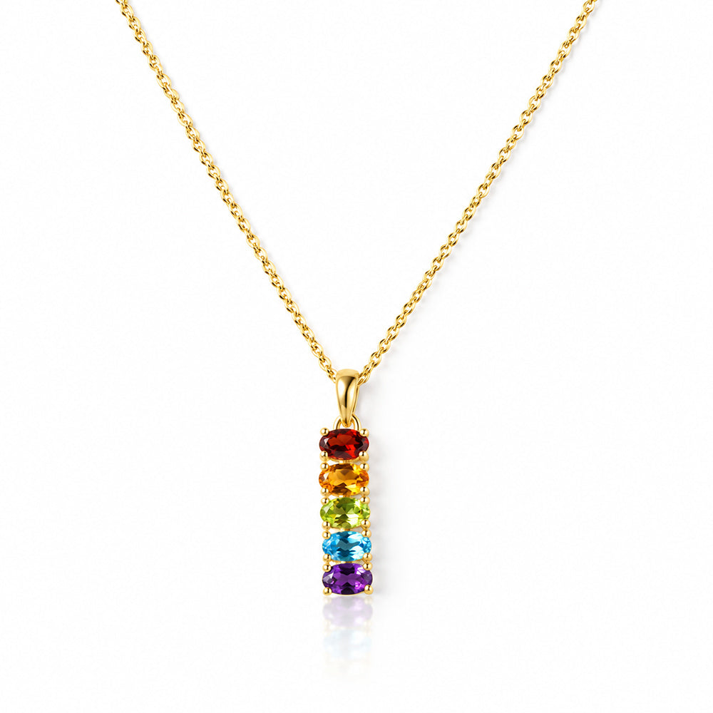 Willow, Rainbow Necklace