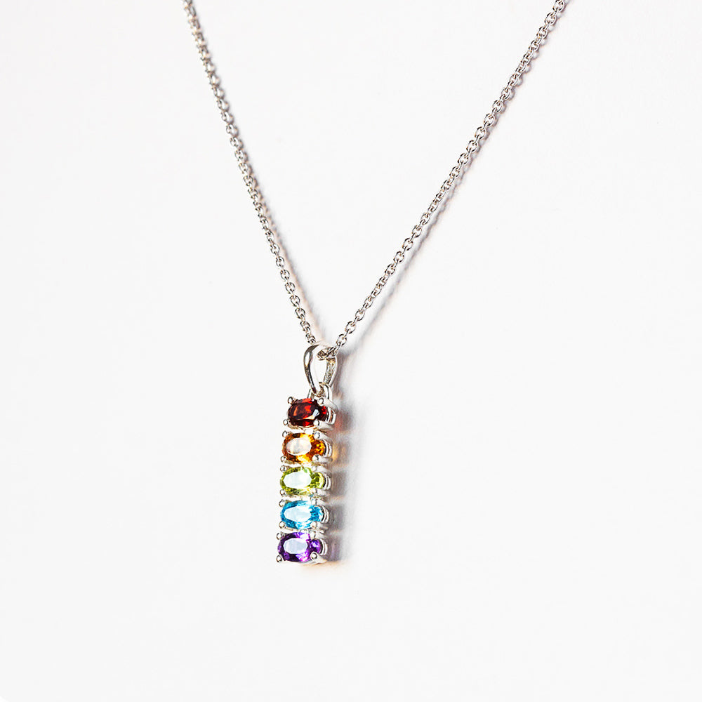 The Eternity Rainbow Pendant