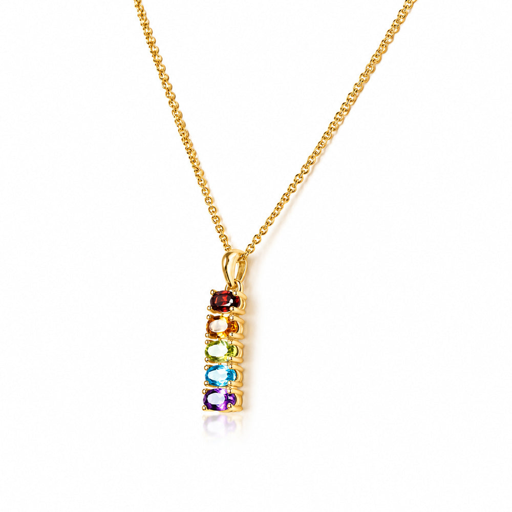 Willow, Rainbow Necklace
