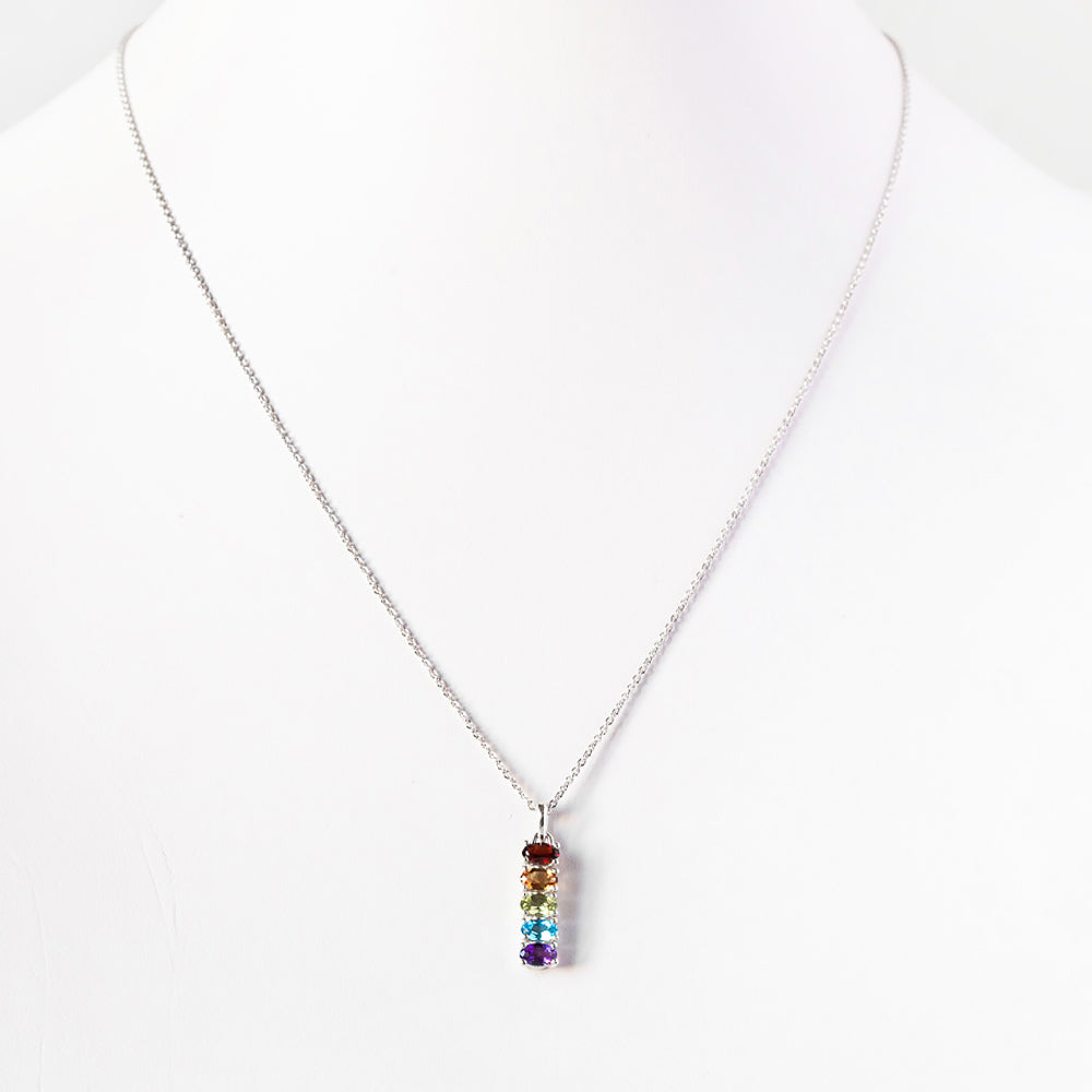 The Eternity Rainbow Pendant