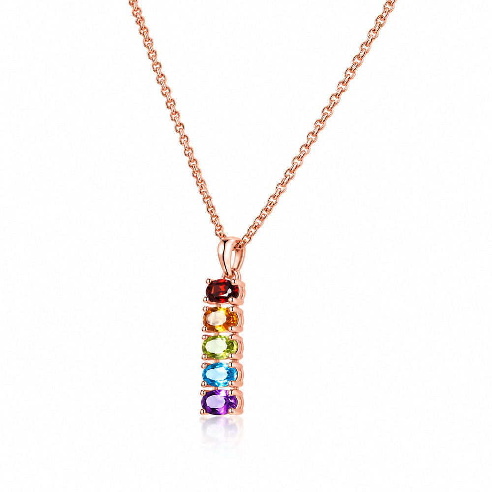 Willow, Rainbow Necklace