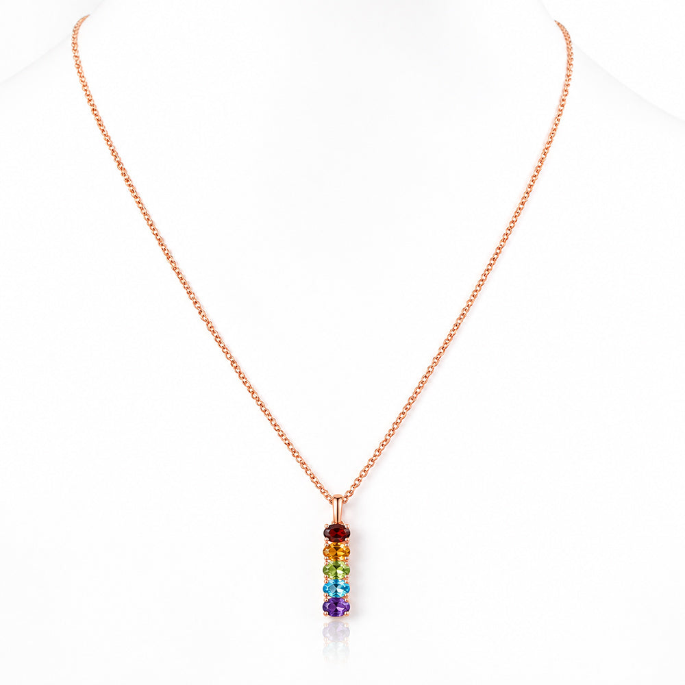 Willow, Rainbow Necklace
