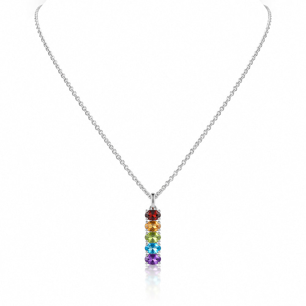 Willow, Rainbow Necklace