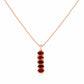 Willow, Garnet Necklace - Victoria's Jewellery