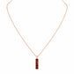 Willow, Garnet Necklace - Victoria's Jewellery