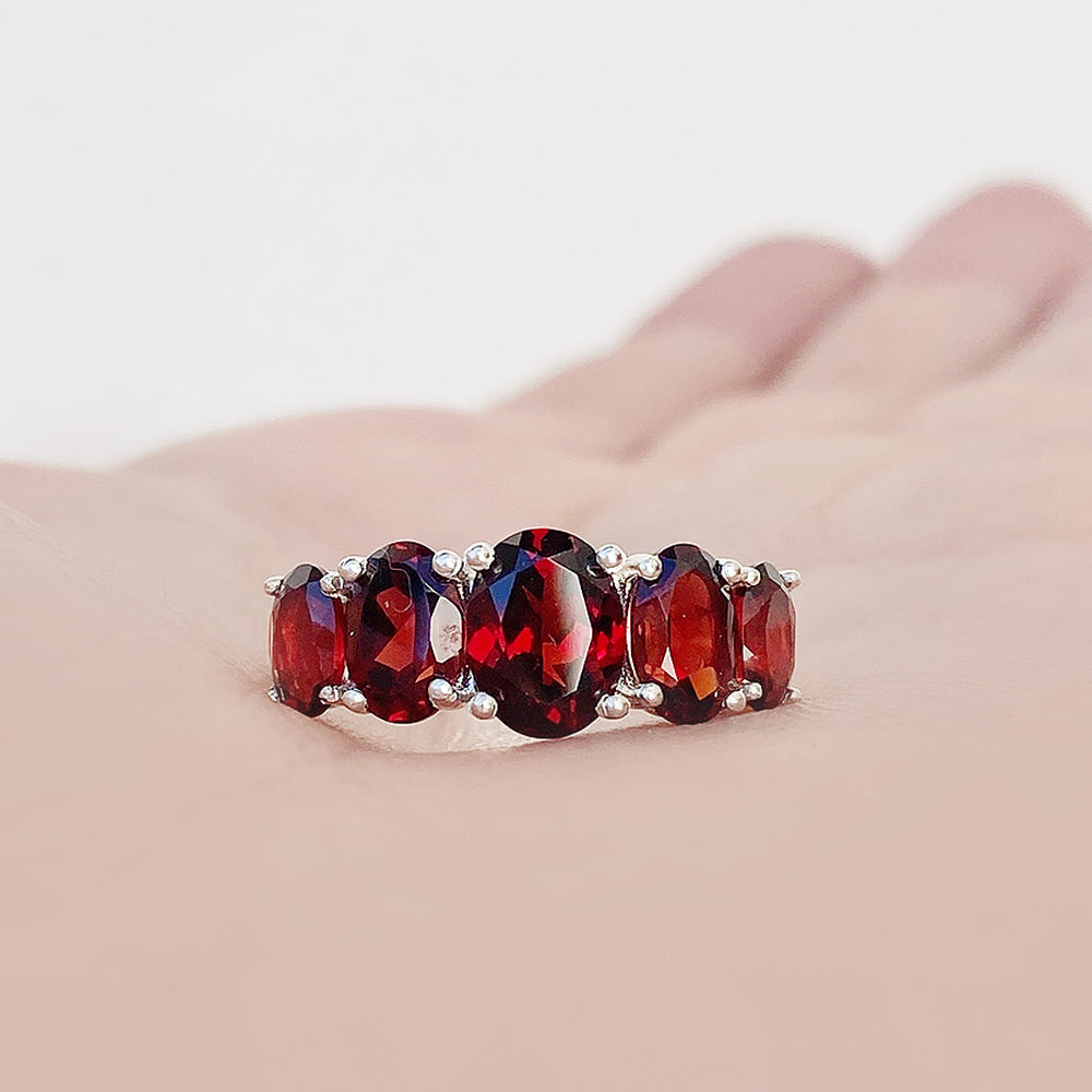 The Garnet Queen Ring