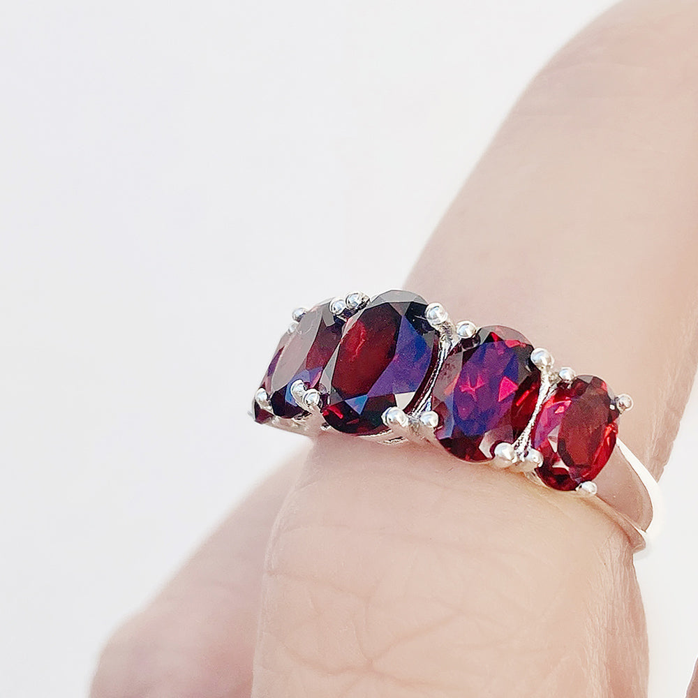 The Garnet Queen Ring