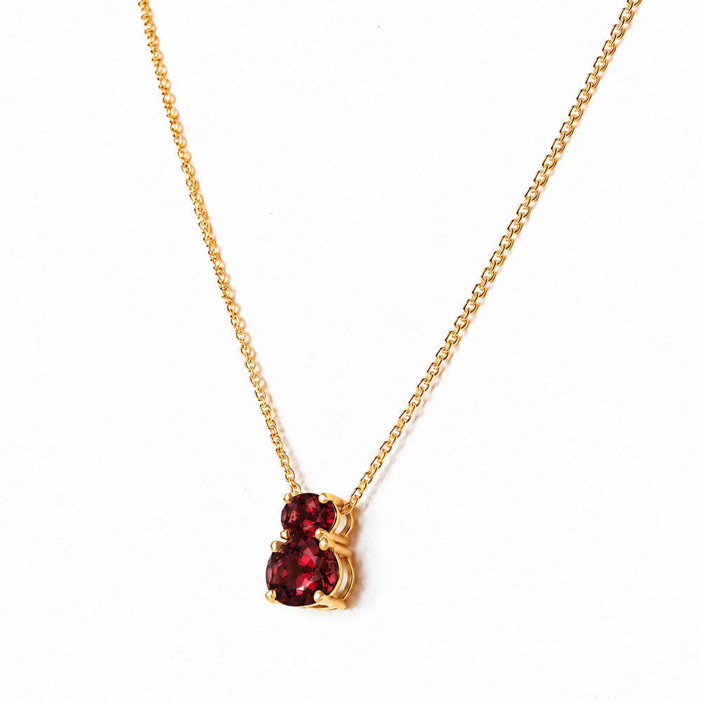 Georgie, Garnet Necklace