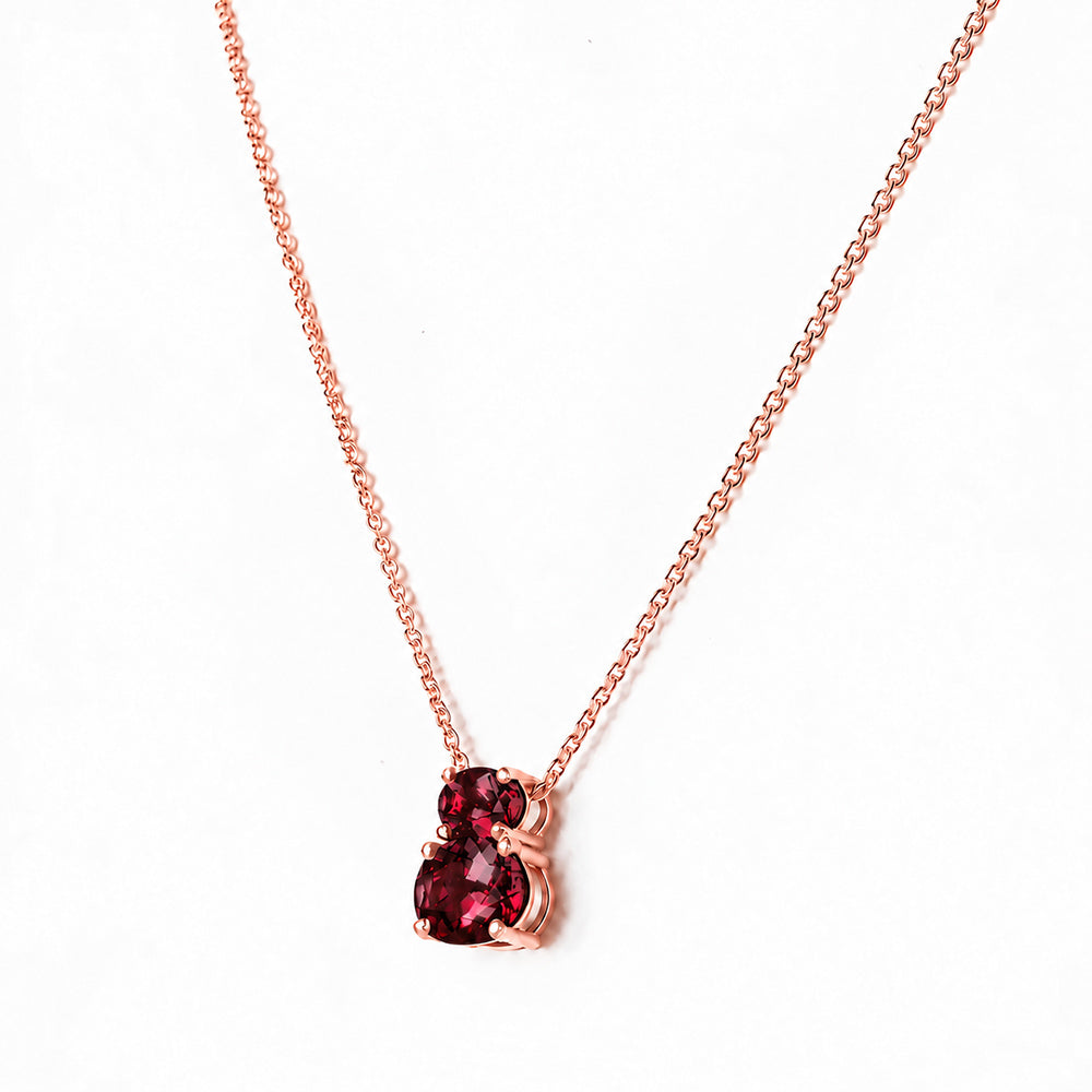 Georgie, Garnet Necklace