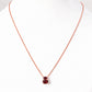 Georgie, Garnet Necklace