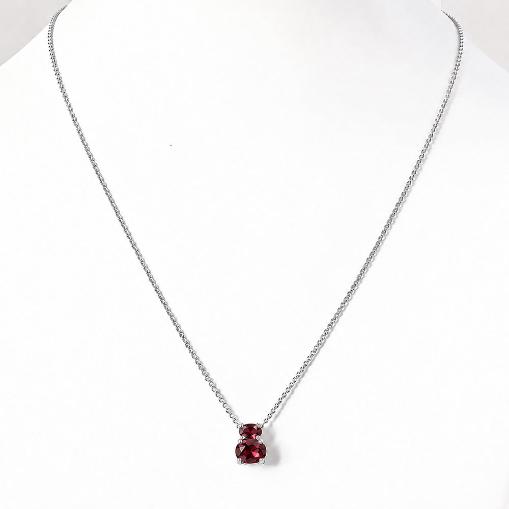 Georgie, Garnet Necklace
