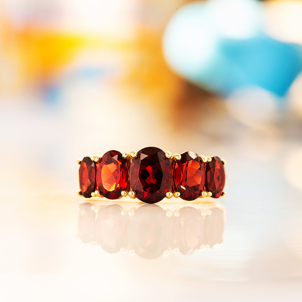 The Garnet Queen Ring