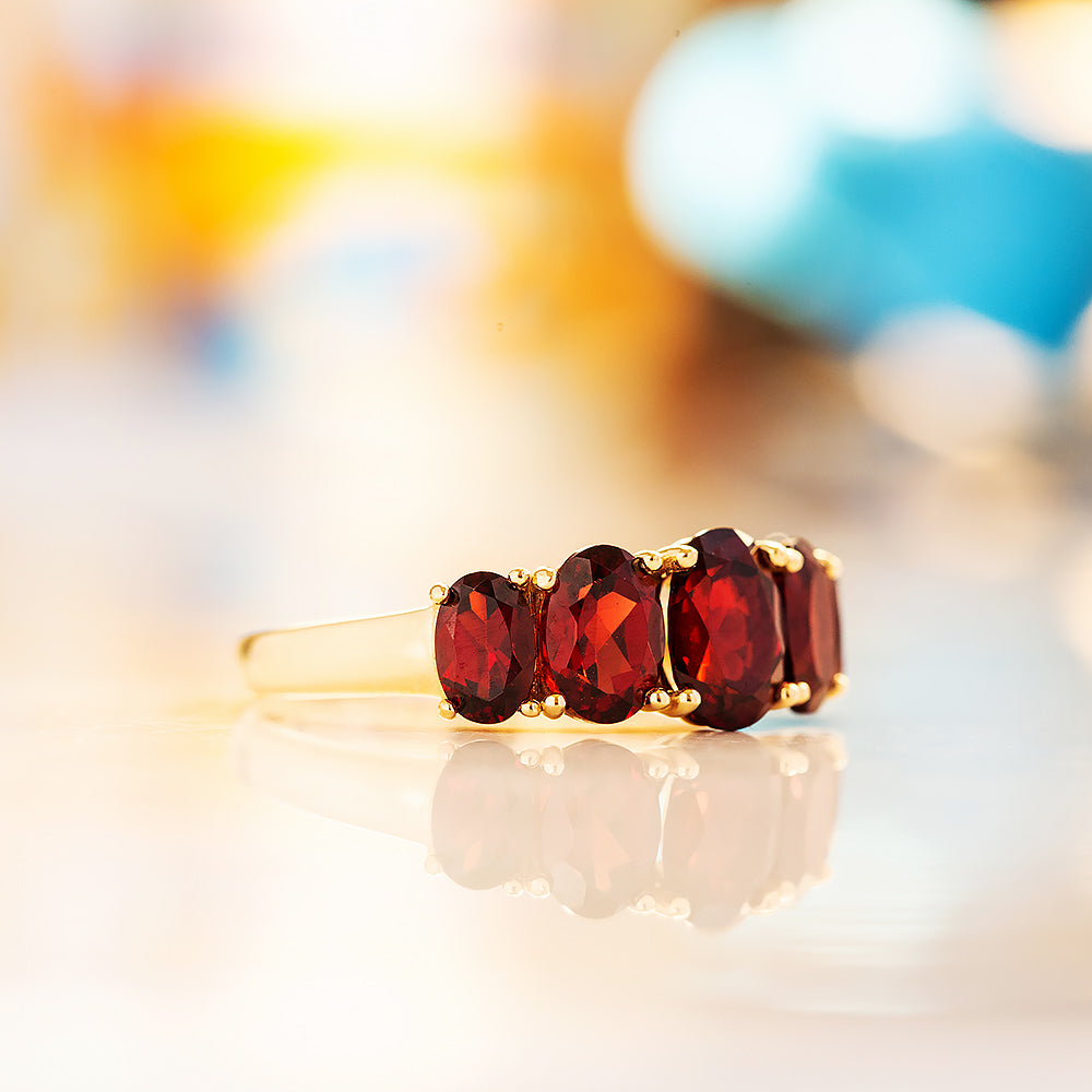The Garnet Queen Ring