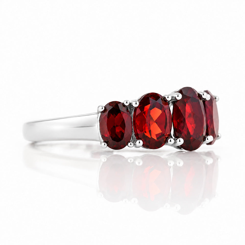The Garnet Queen Ring - Victoria's Jewellery
