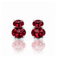 Georgie, Garnet Stud Earrings