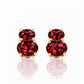 Georgie, Garnet Stud Earrings