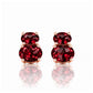 Georgie, Garnet Stud Earrings