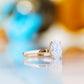 Selene, Hidden Halo Oval cut Lab Diamond Ring - 1.5ct