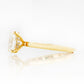 Selene, Hidden Halo Oval cut Lab Diamond Ring - 1.5ct