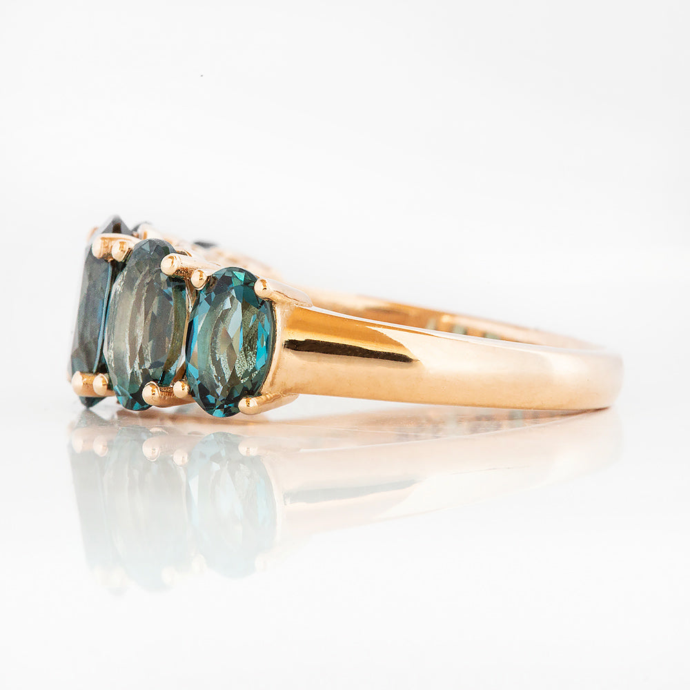 The London Blue Topaz Queen Ring