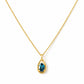 Infinity, London Blue Topaz Pendant - 7x5mm - Victoria's Jewellery
