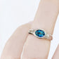 Nayeli, London Blue Topaz Ring - Victoria's Jewellery