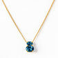 Georgie, London Blue Topaz Necklace