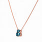 Georgie, London Blue Topaz Necklace