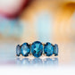 The London Blue Topaz Queen Ring